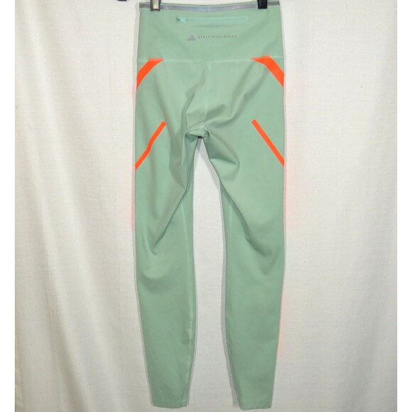 Adidas by Stella McCartney Light Green TruePace High Rise Leggings Size XS - Picture 10 of 13